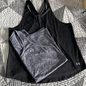 Under Armor ladies athletic tank tops